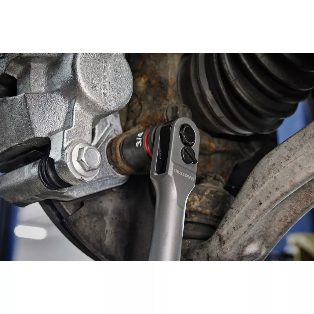Milwaukee M12 FUEL INSIDER Brushless 1/4 In. to 3/8 In. Extended Reach Cordless Box Ratchet (Tool Only) - photo 10