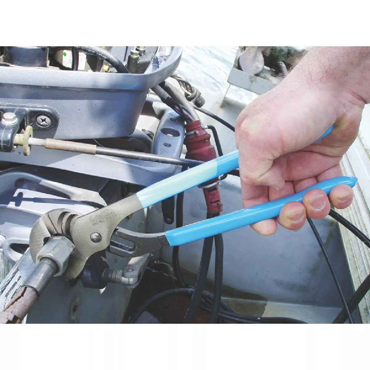 Channellock 12 In. Straight Jaw Groove Joint Pliers - photo 6