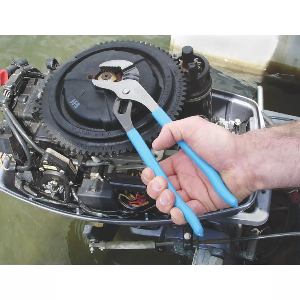 Channellock 12 In. Straight Jaw Groove Joint Pliers - photo 7