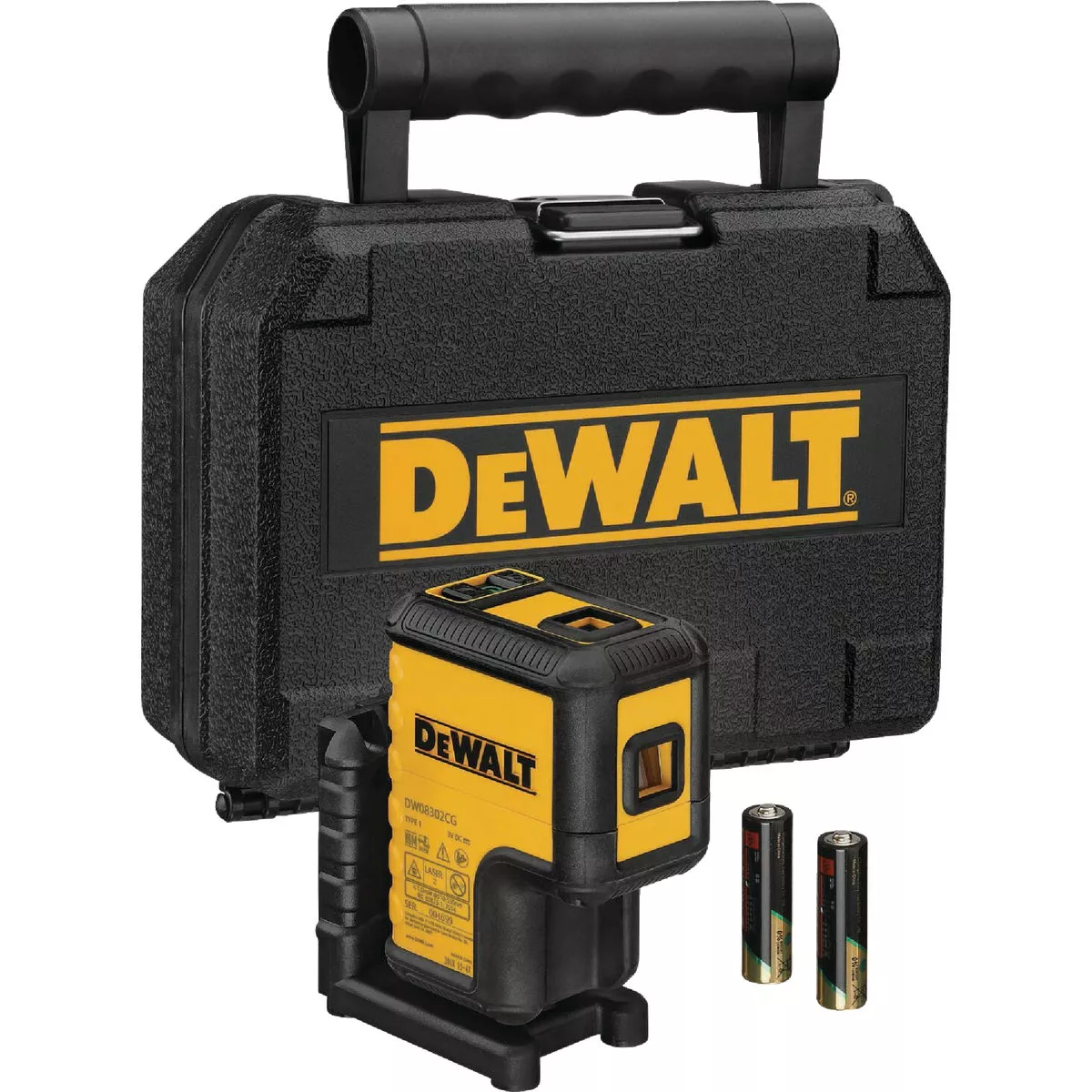 DEWALT 120 Ft. Green Self-Leveling 3-Spot Laser Level