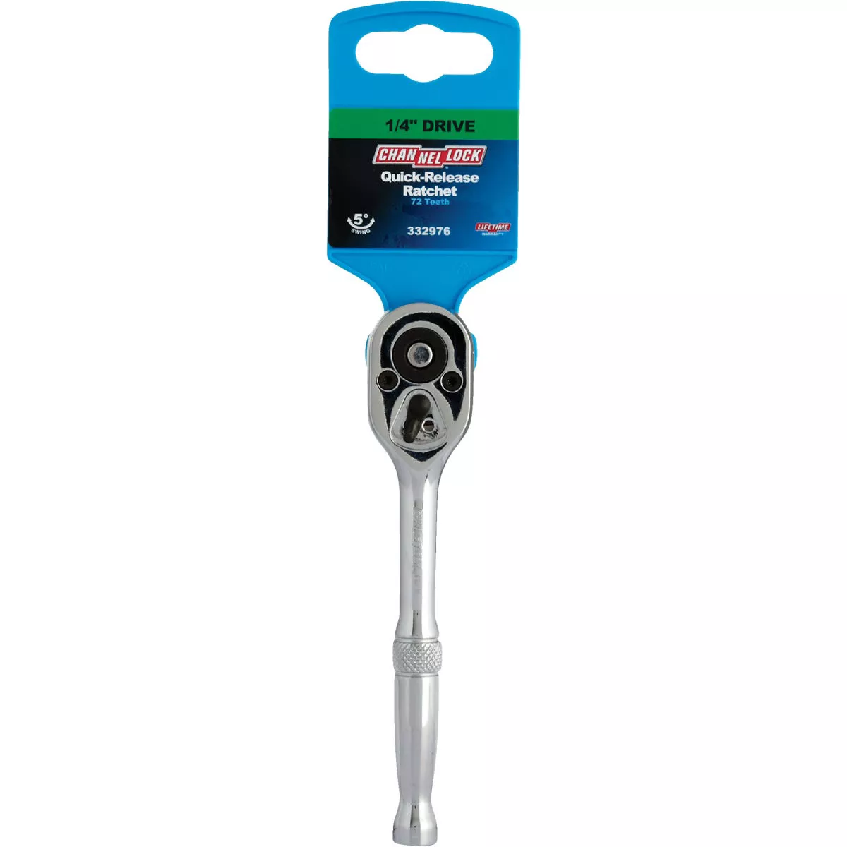 Channellock 1/4 In. Drive 72-Tooth Quick Release Ratchet - photo 2