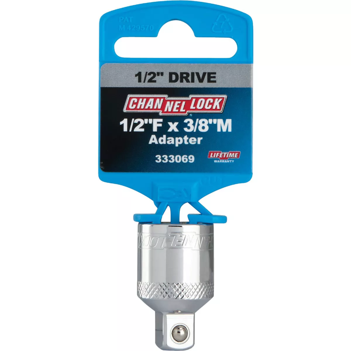 Channellock 1/2 In. F x 3/8 In. M Socket Adapter - photo 2