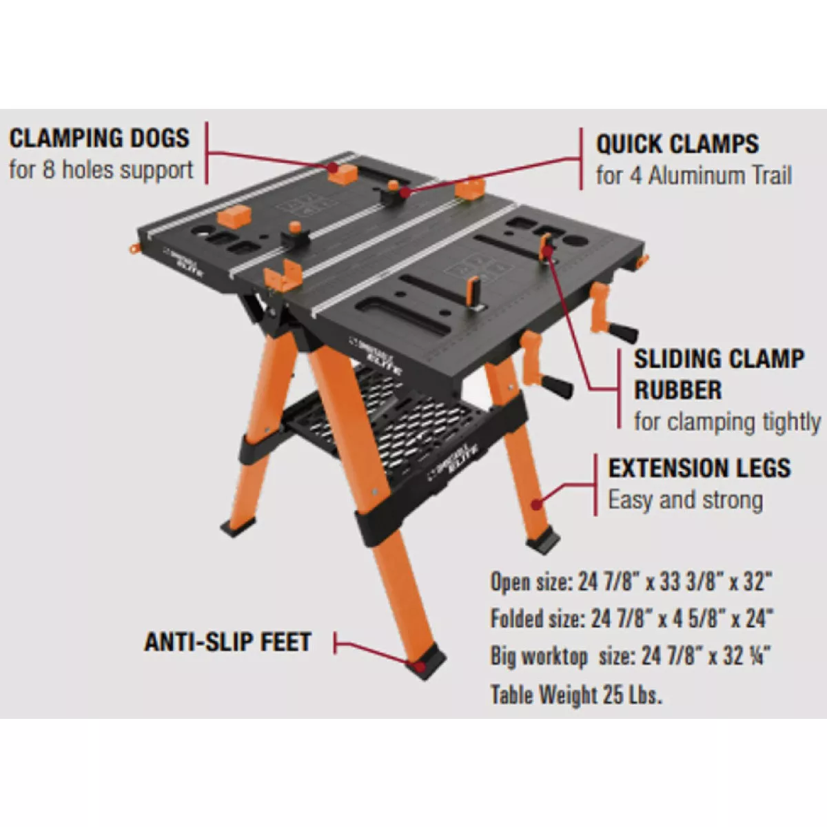 OMNITable Elite Portable Workbench - photo 2