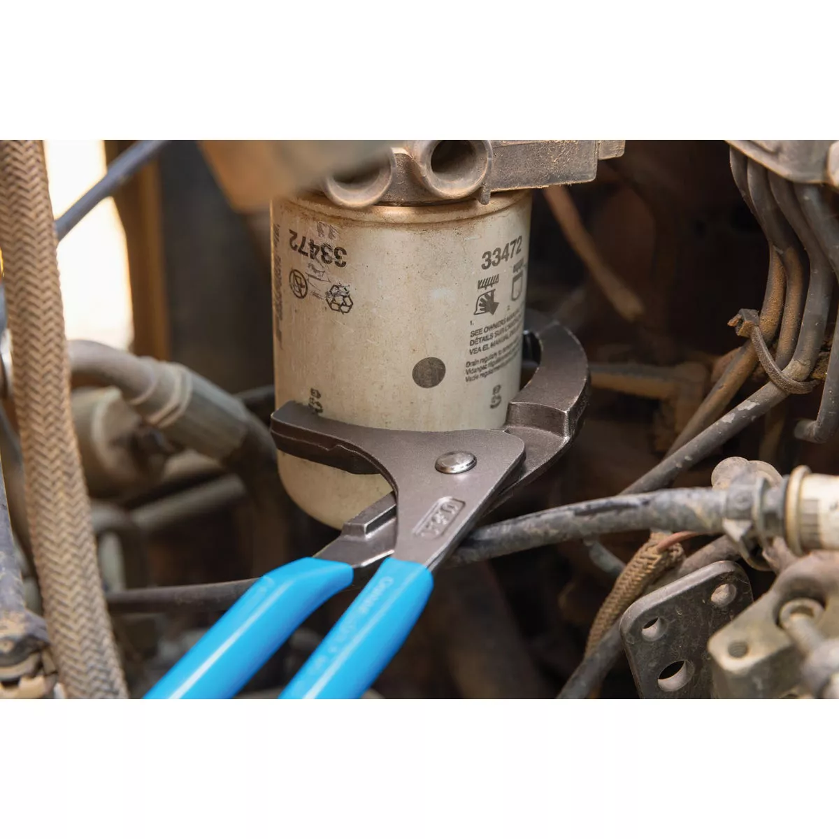 Channellock 12 In. Steel PVC/Oil Filter Pliers - photo 6