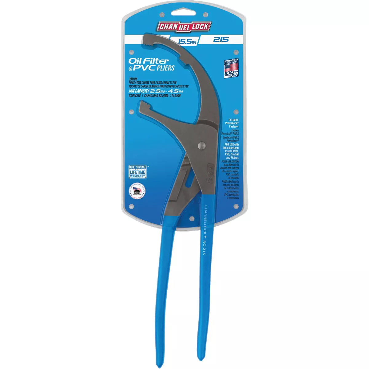 Channellock 15 In. Steel PVC/Oil Filter Pliers - photo 2