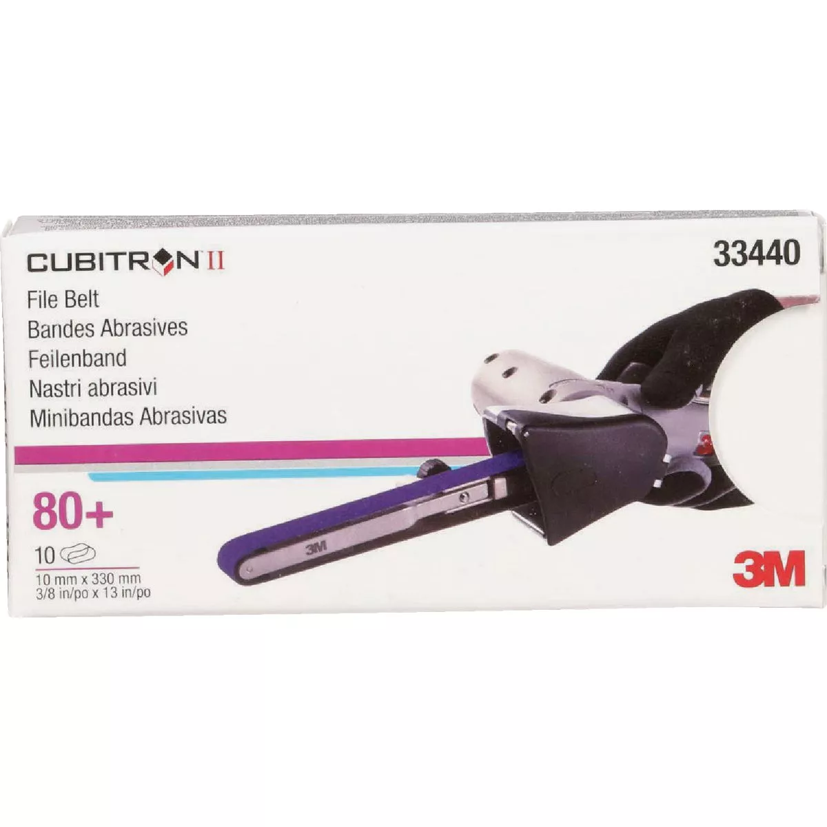 3M Cubitron II 3/8 In. x 13 In. 60 Grit Band File Belt - photo 2