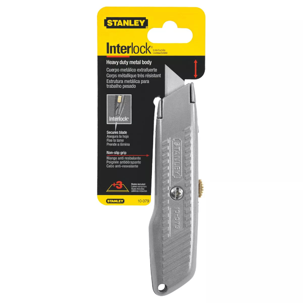 Stanley InterLock Retractable Straight Utility Knife - photo 2