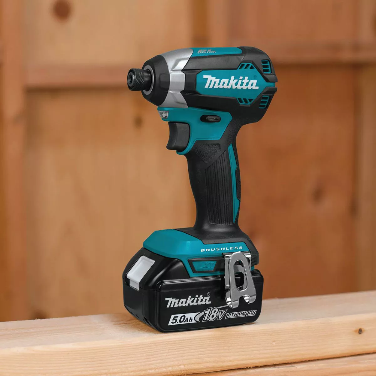 Makita 2-Tool 18 Volt LXT Lithium-Ion Brushless Compact Hammer Drill/Driver & Impact Driver Cordless Tool Combo Kit - photo 4