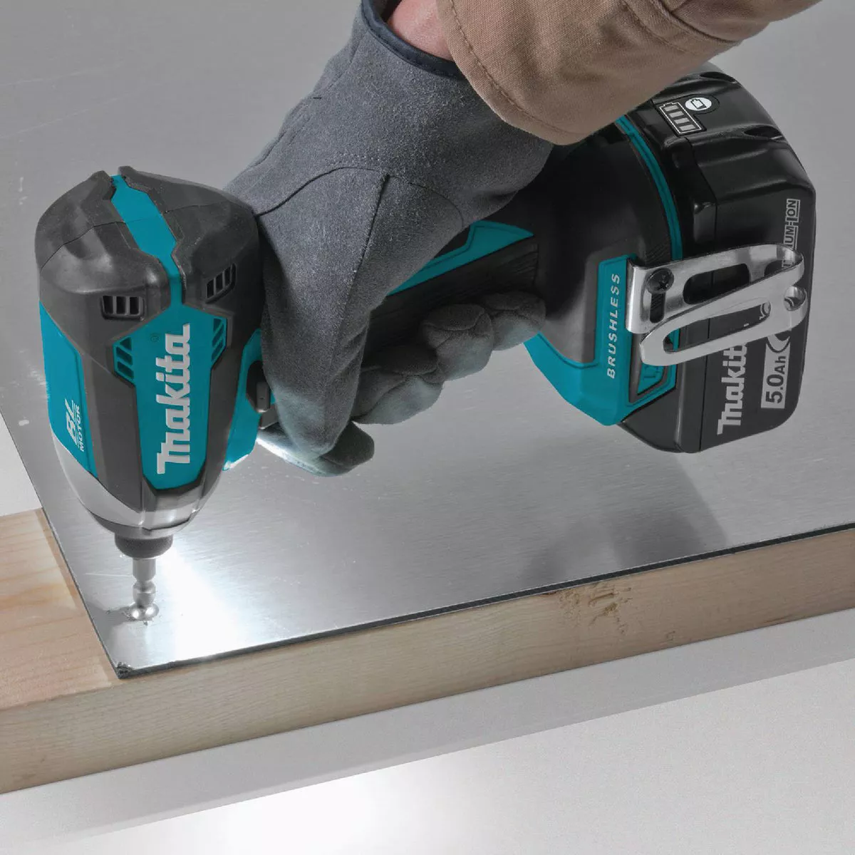 Makita 2-Tool 18 Volt LXT Lithium-Ion Brushless Compact Hammer Drill/Driver & Impact Driver Cordless Tool Combo Kit - photo 8