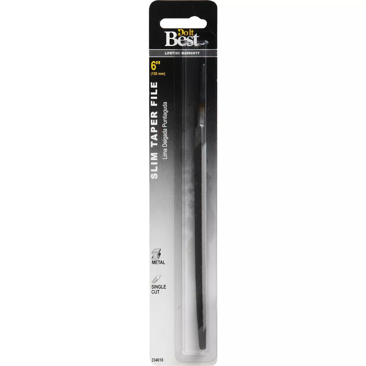 Do it Best 6 In. Slim Taper File - photo 2