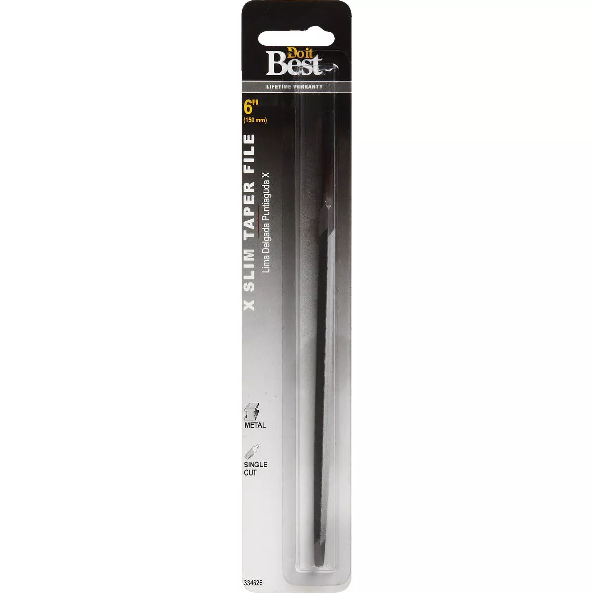 Do it Best 6 In. X-Slim Taper File - photo 2