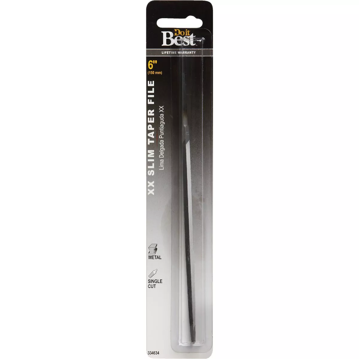 Do it Best 6 In. XX-Slim Taper File - photo 2