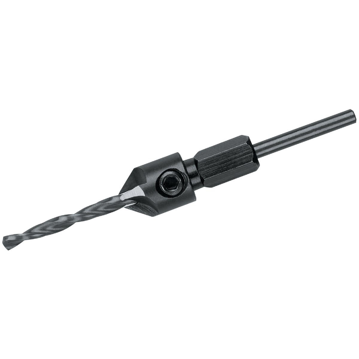 Countersink Drill Bit – Chrome Vanadium Steel 1/4” Round Shank, 4mm X 10mm, Adjustable Depth For Wood & Plastic, Pilot Hole & Countersink Combo