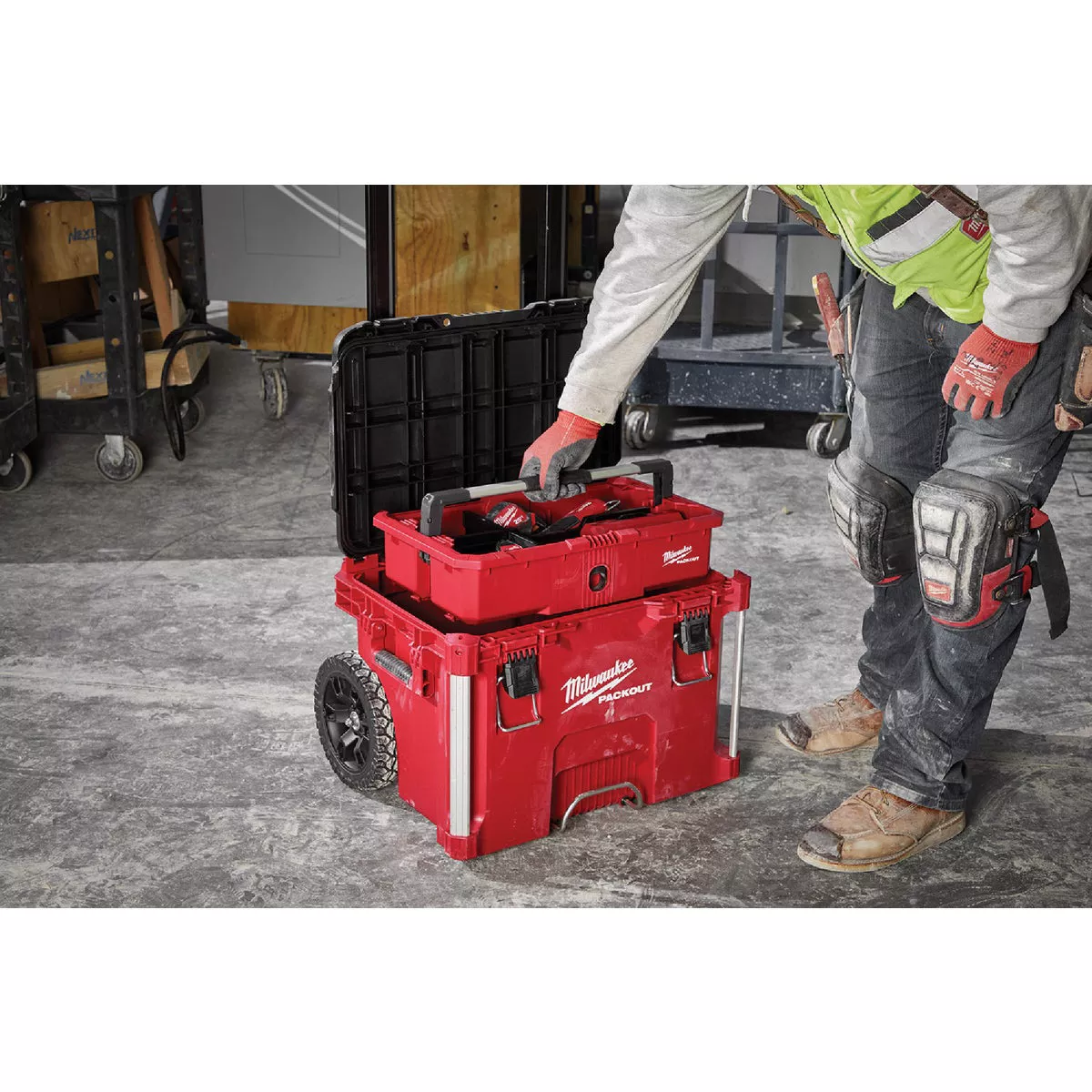 Milwaukee PACKOUT 25 Lb. Tool Tray Tote - photo 3