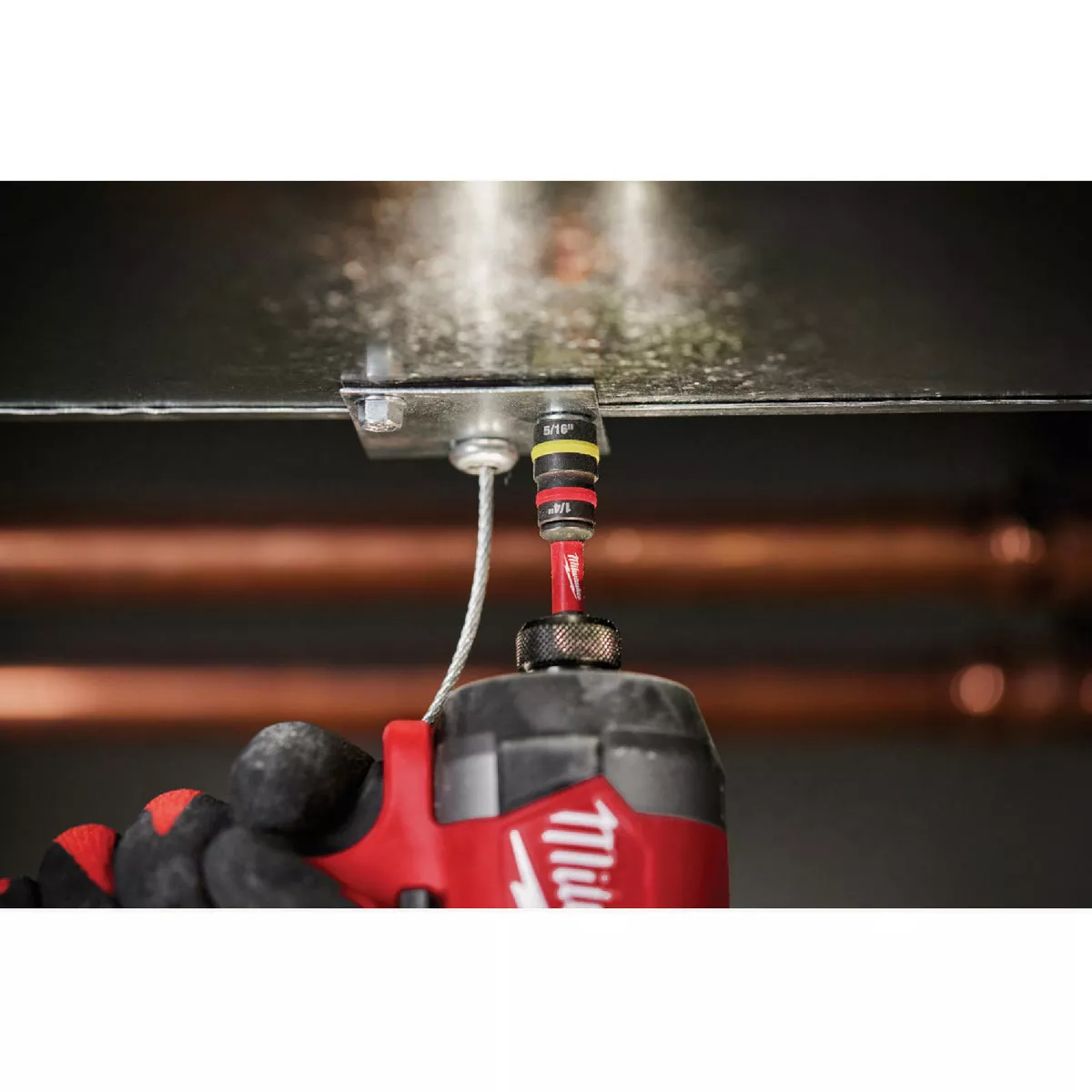 Milwaukee SHOCKWAVE QUIK-CLEAR 2-in-1 1/4 In. & 5/16 In. x 2-1/4 In. Impact Duty Magnetic Nut Driver - photo 8