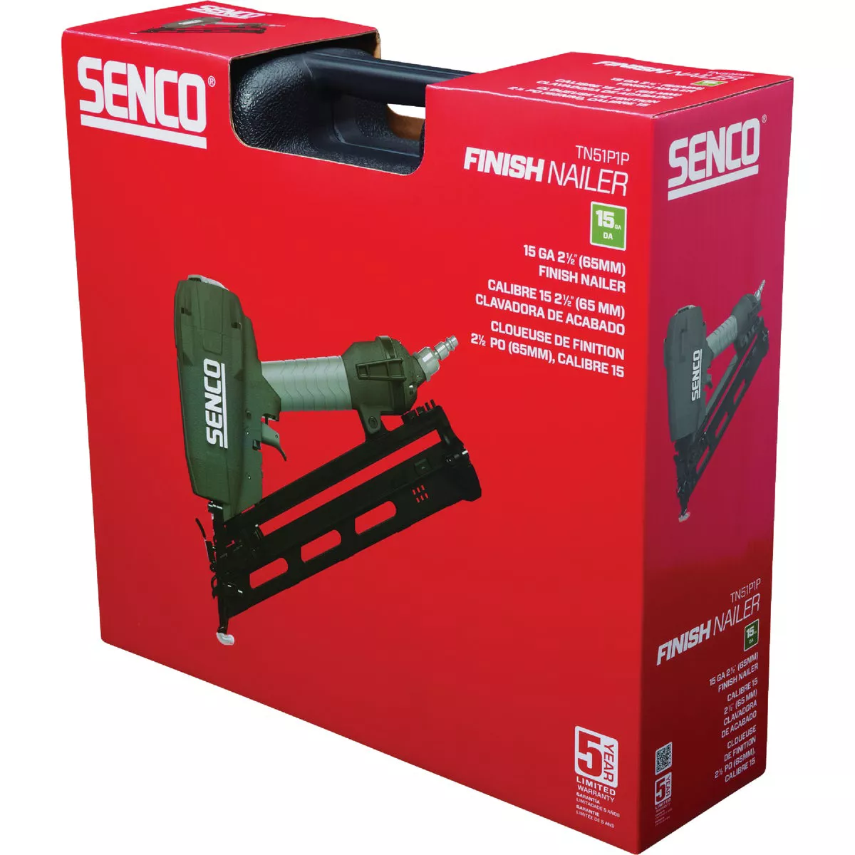 Senco 15-Gauge 2-1/2 In. Angled Finish Nailer - photo 2