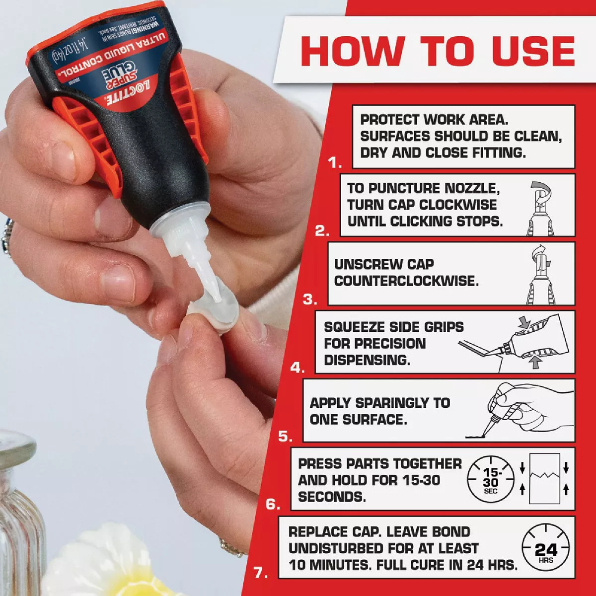 LOCTITE 0.14 Oz. Ultra Liquid Control Super Glue - photo 5