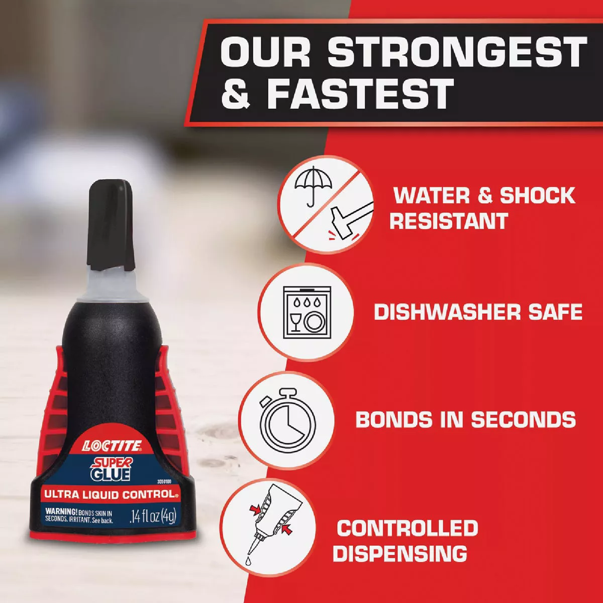 LOCTITE 0.14 Oz. Ultra Liquid Control Super Glue - photo 6