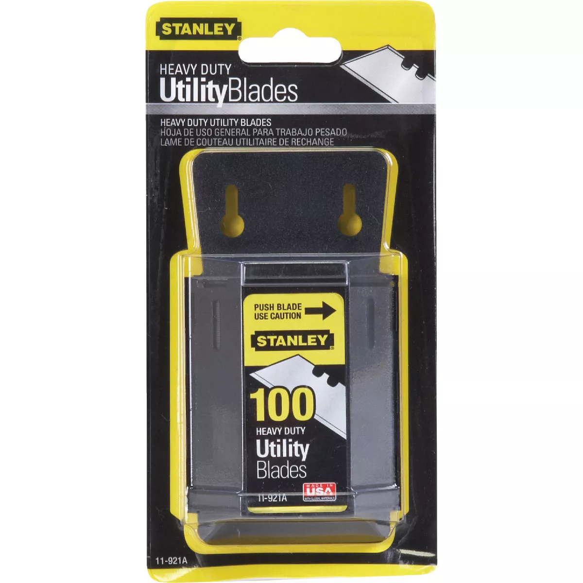 Stanley 2-Point Heavy-Duty 2-7/16 In. Utility Knife Blade (100-Pack) - photo 2