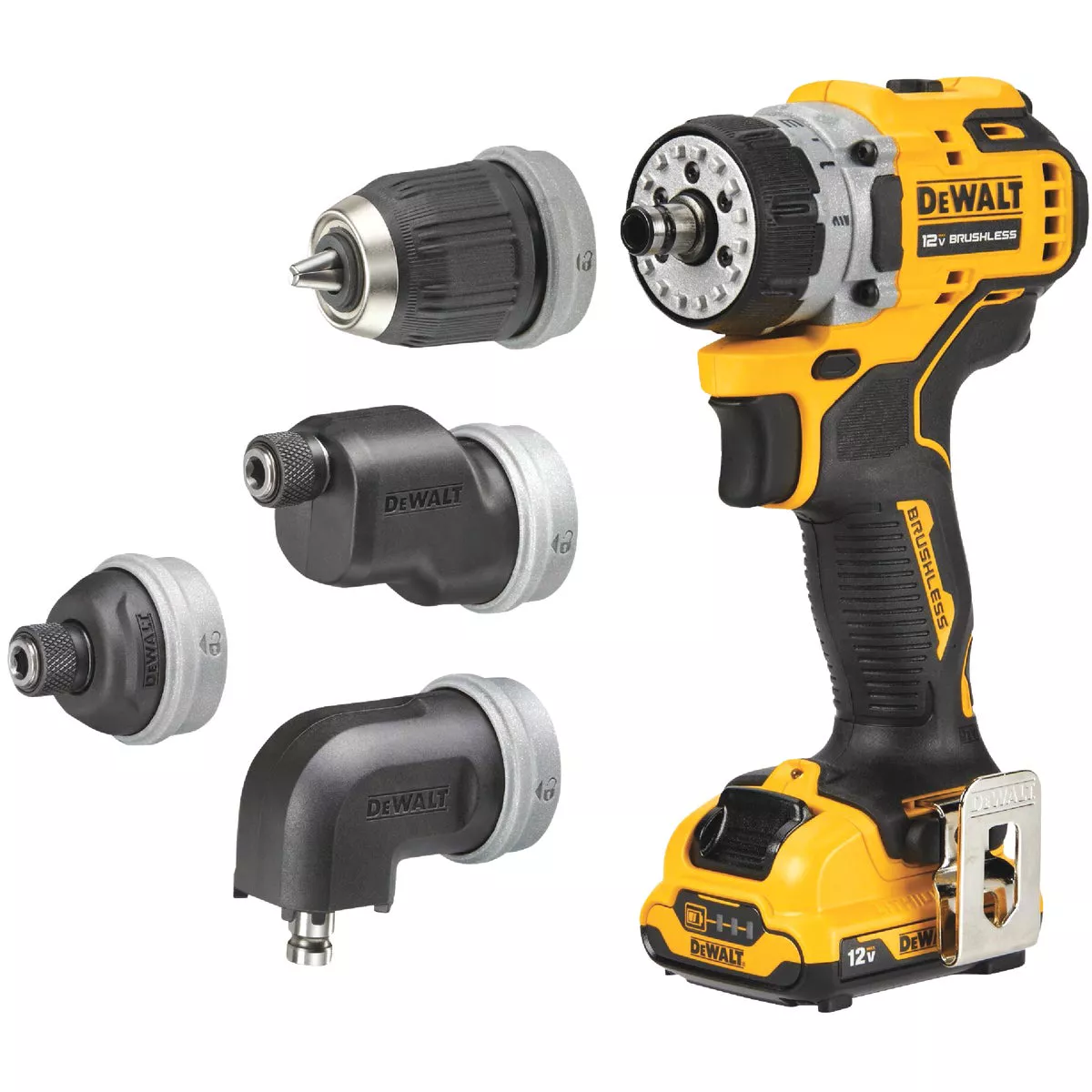 DEWALT XTREME 12V MAX Brushless 3/8 In. 5-In-1 Cordless Drill/Driver Kit with 2.0 Ah Battery & Charger - photo 4