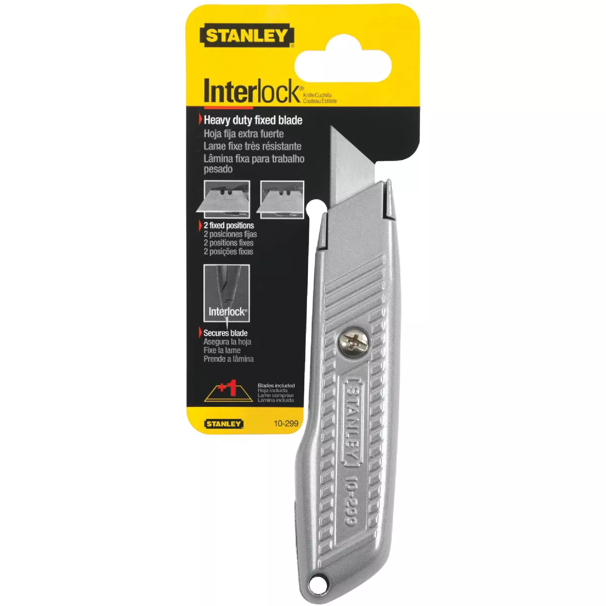 Stanley Interlock Fixed Straight Utility Knife - photo 2