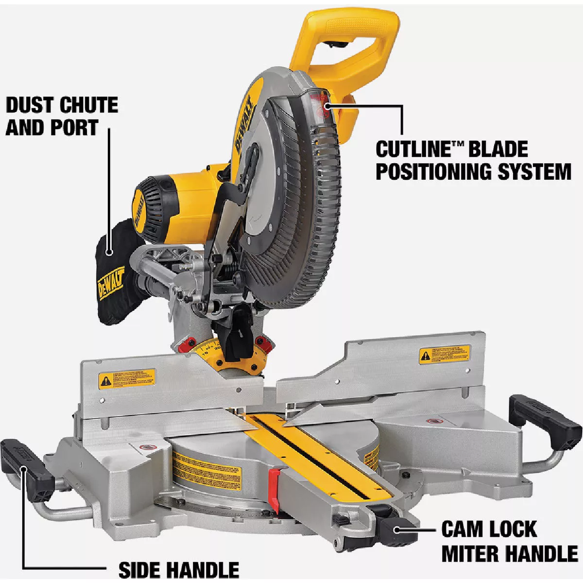 DEWALT 12 In. 15-Amp Dual-Bevel Sliding Compound Miter Saw - photo 4