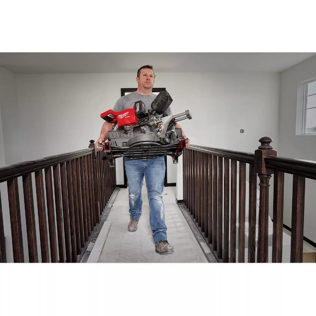 Milwaukee M18 FUEL 12 In. Brushless Dual Bevel Sliding Compound Cordless Miter Saw Kit with 12.0 Ah Battery & Charger - photo 8