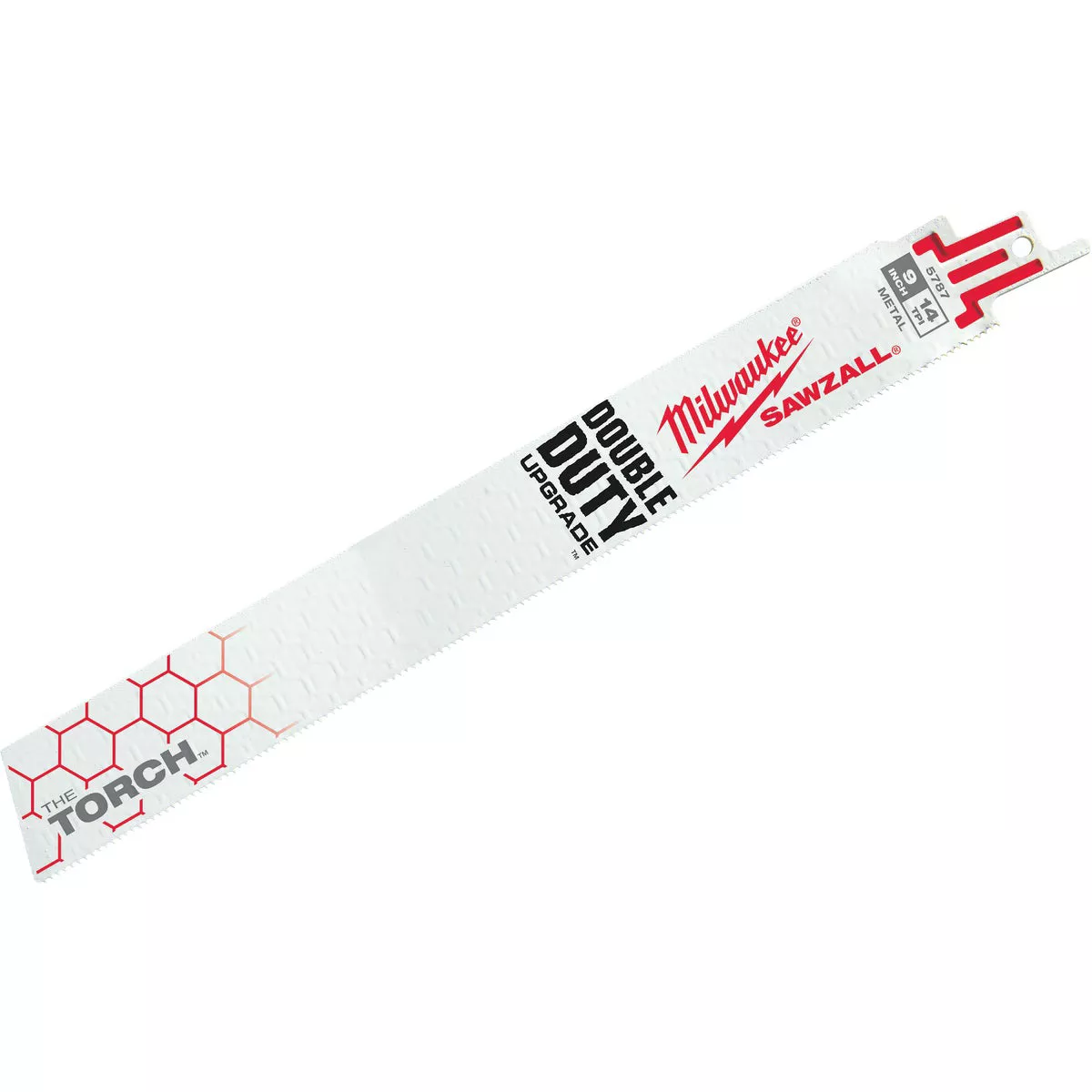 Milwaukee SAWZALL The TORCH 9 In. 14 TPI Metal Demolition Reciprocating Saw Blade (5-Pack)