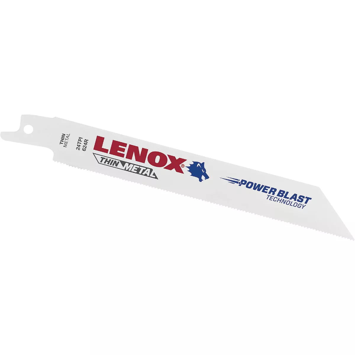 Lenox 6 In. 24 TPI Thin Metal Reciprocating Saw Blade