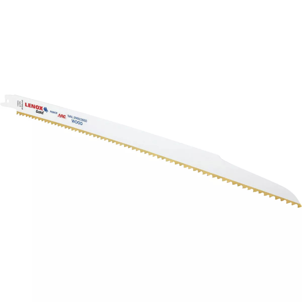 Lenox Gold 12 In. 6 TPI Wood w/Nails Power Arc Curved Reciprocating Saw Blade (5-Pack)