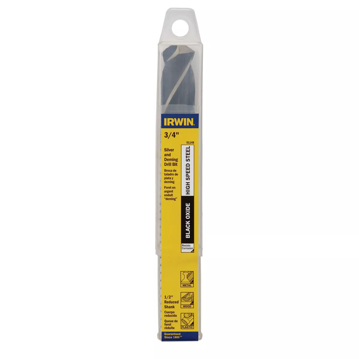 Irwin 3/4 In. Black Oxide Silver & Deming Drill Bit - photo 2