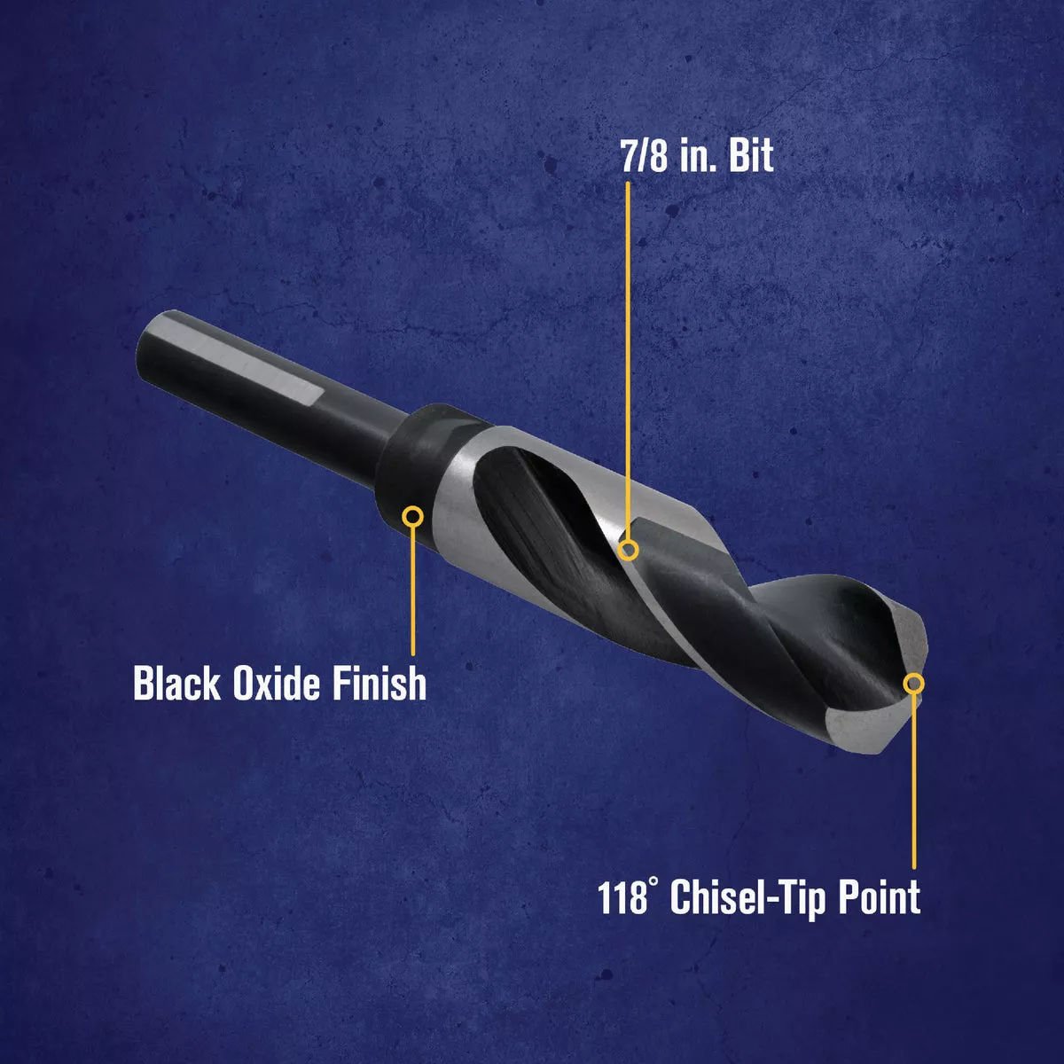 Irwin 7/8 In. Black Oxide Silver & Deming Drill Bit - photo 2