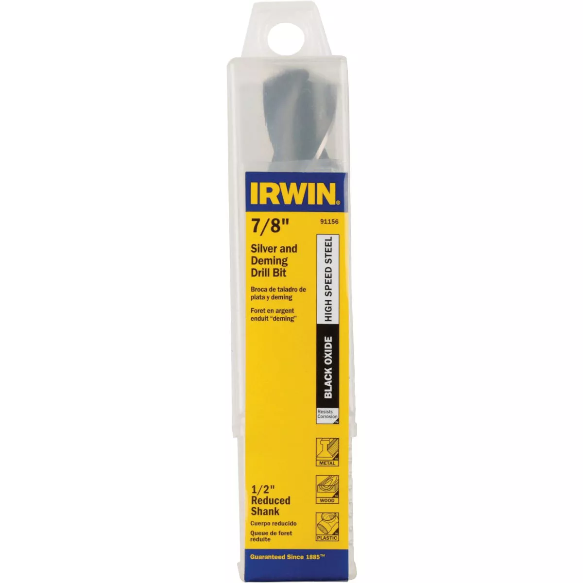 Irwin 7/8 In. Black Oxide Silver & Deming Drill Bit - photo 5