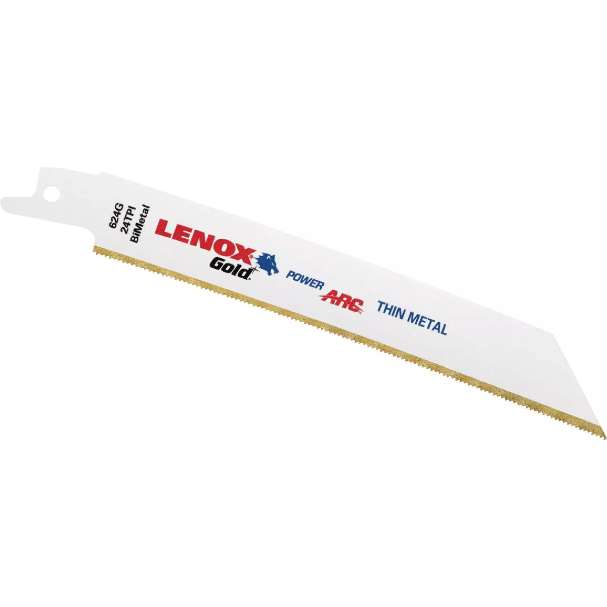 Lenox Gold Power Arc 6 In. 24 TPI Metal Curved Reciprocating Saw Blade (5-Pack)