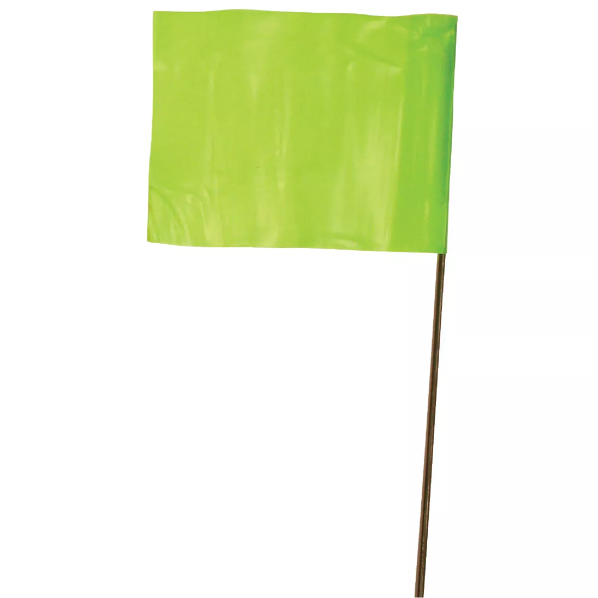 Empire 21 In. Steel Staff Lime Marking Flags (100-Pack)