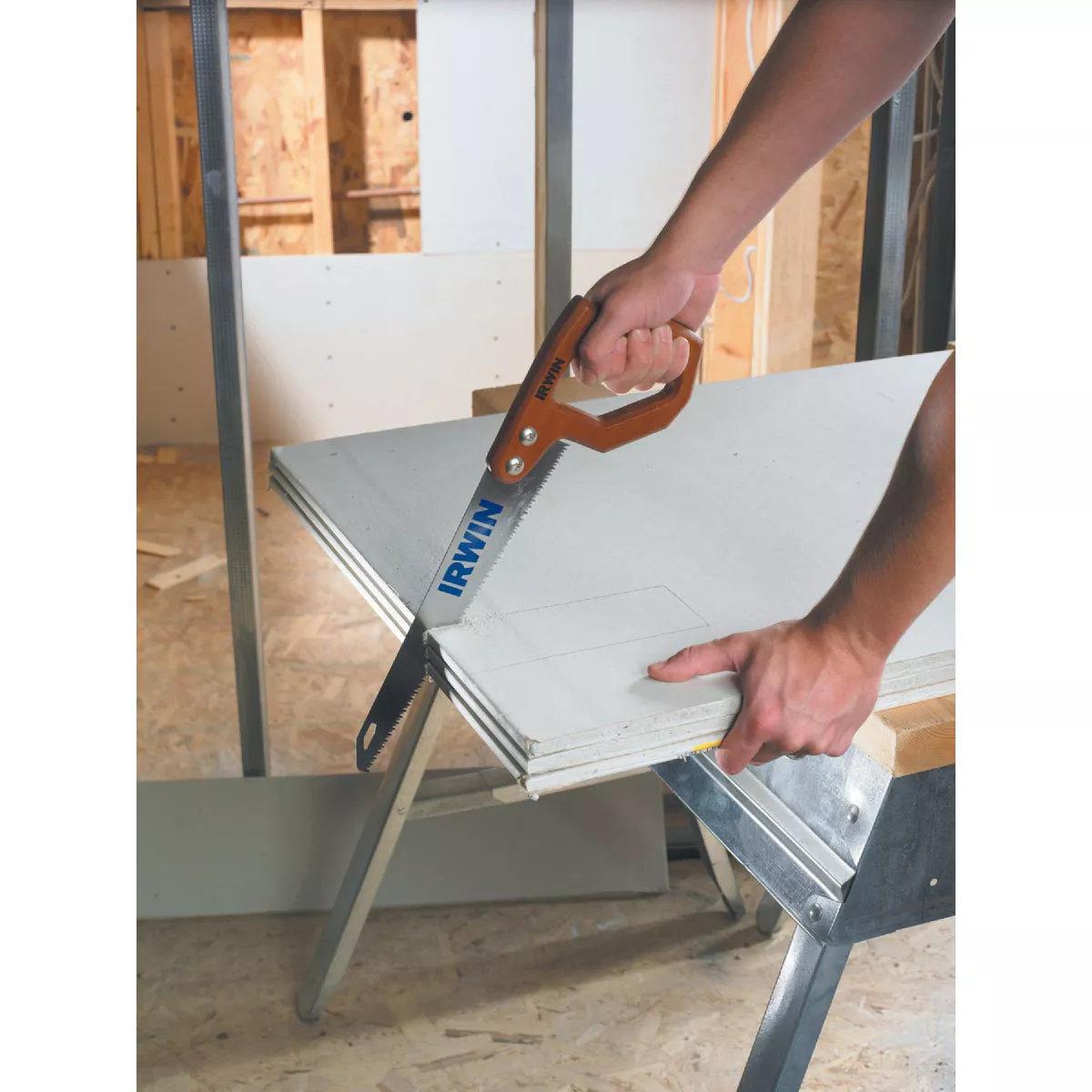 Irwin 11-1/2 In. L. Blade 10 PPI Hardwood Handle Hand Saw - photo 2