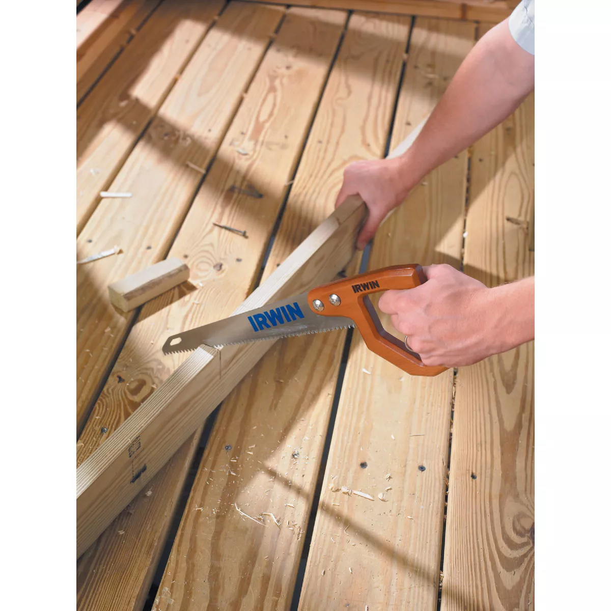 Irwin 11-1/2 In. L. Blade 10 PPI Hardwood Handle Hand Saw - photo 3