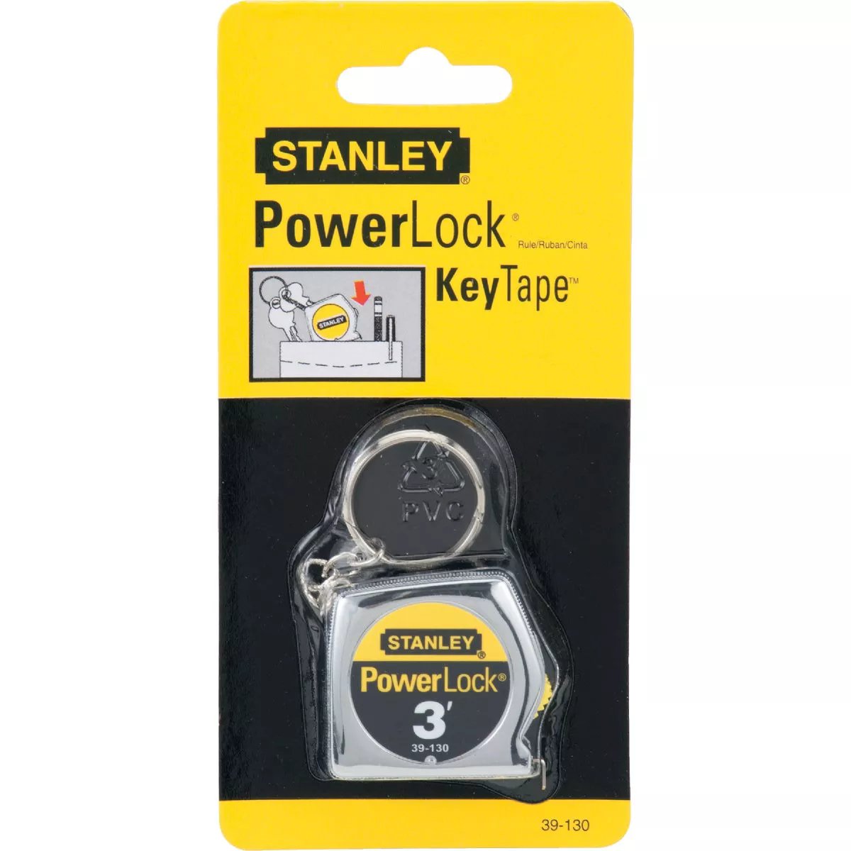 Stanley PowerLock 3 Ft. Key Ring Tape Measure - photo 2