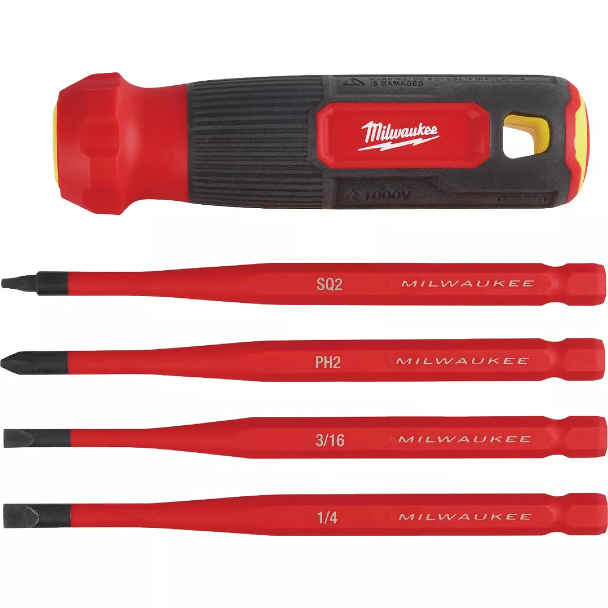 Milwaukee 4-In-1 1000V Insulated Slim Tip Multi-Bit Screwdriver - photo 5
