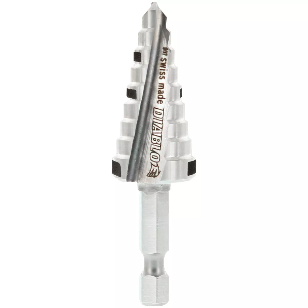 Diablo 3/8 In. - 3/4 In. Impact Step Drill Bit, 9 Steps