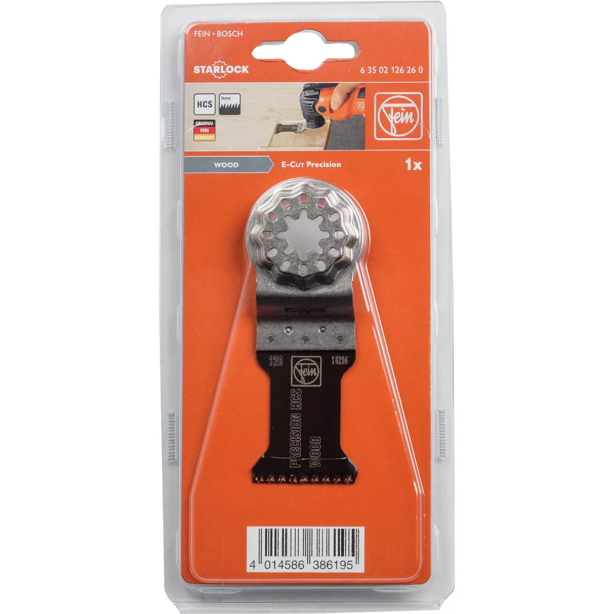 Fein Starlock 1-3/8 In. Steel Precision E-Cut Oscilating Blade - photo 2