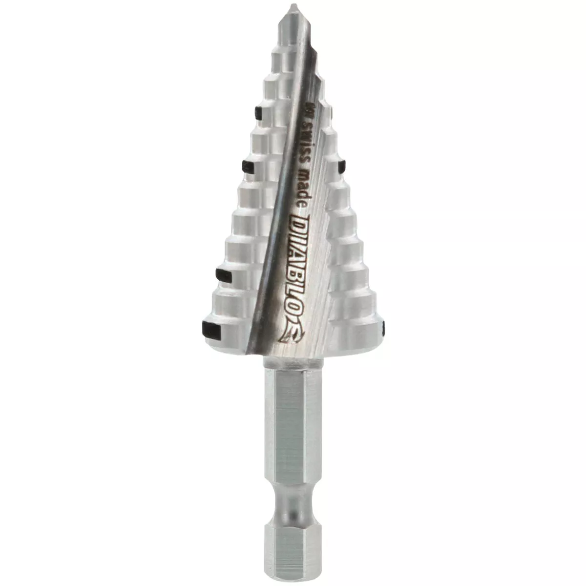Diablo 3/8 In. - 7/8 In. Impact Step Drill Bit, 12 Steps