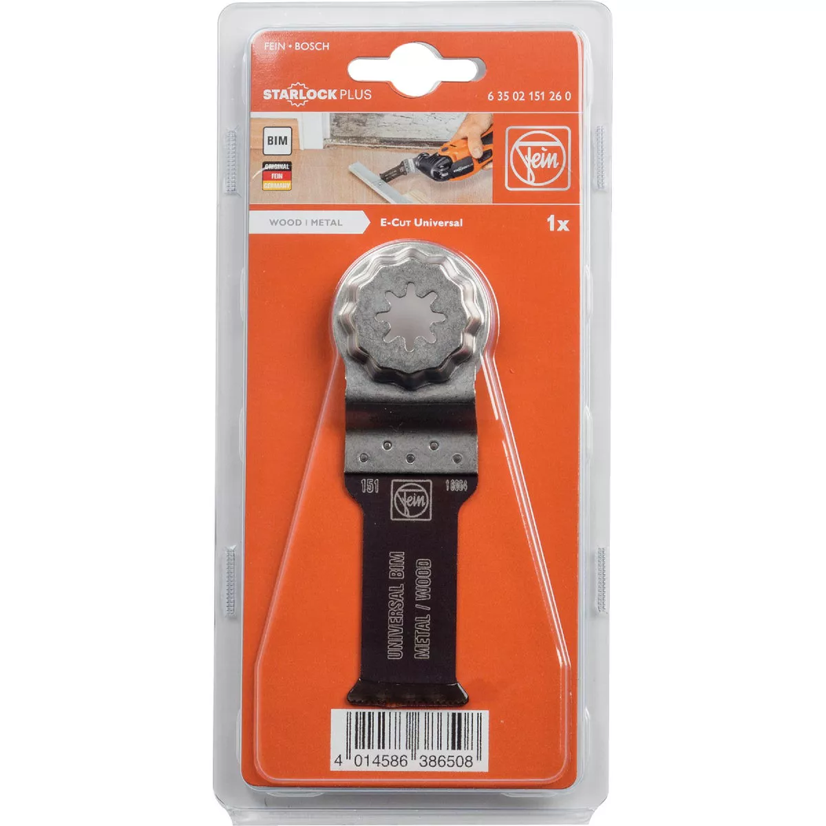 Fein Starlock 1-1/8 In. Bi-Metal Universal E-Cut Oscilating Blade - photo 2