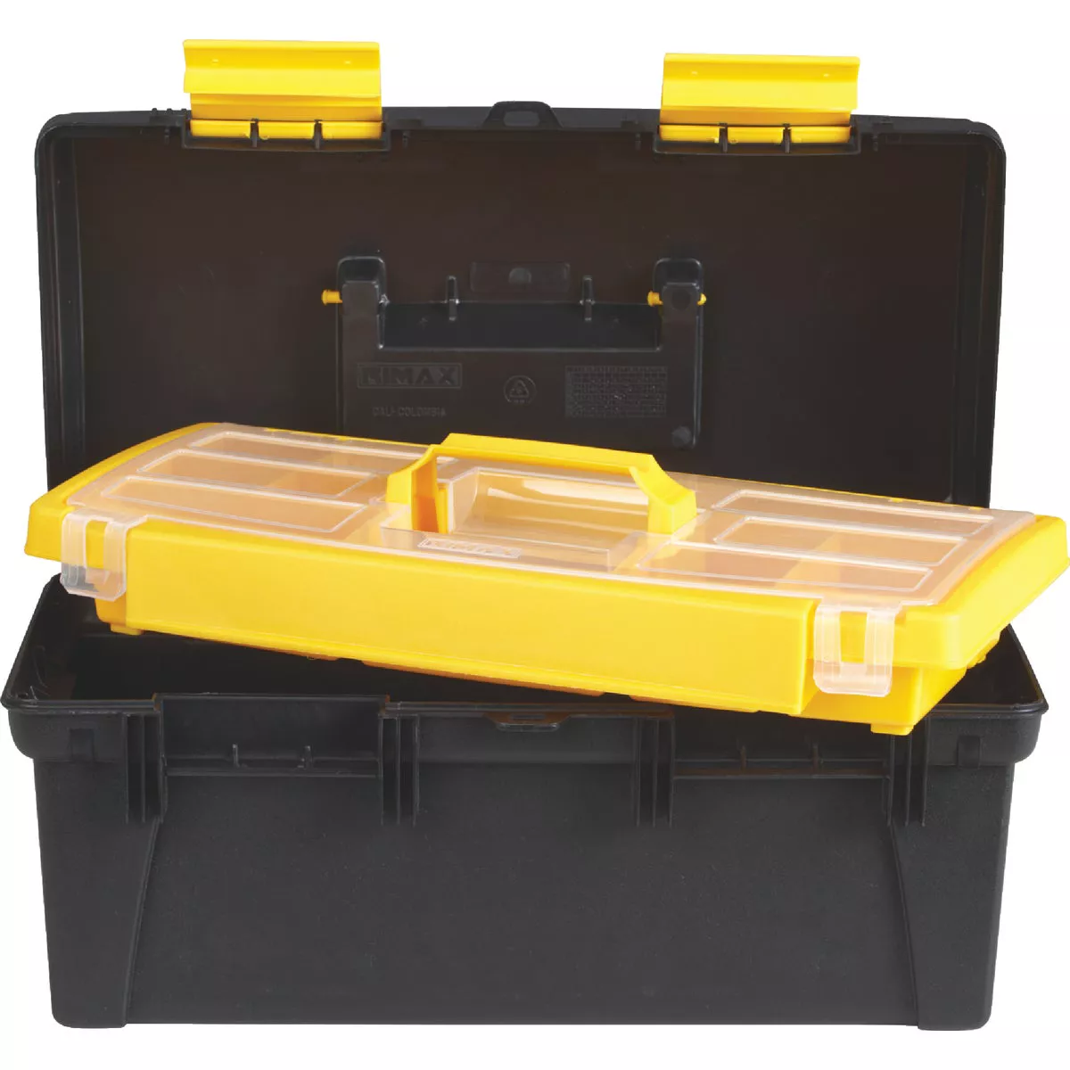 16 In. Black and Yellow Toolbox with Bonus 12 In. Toolbox - photo 13