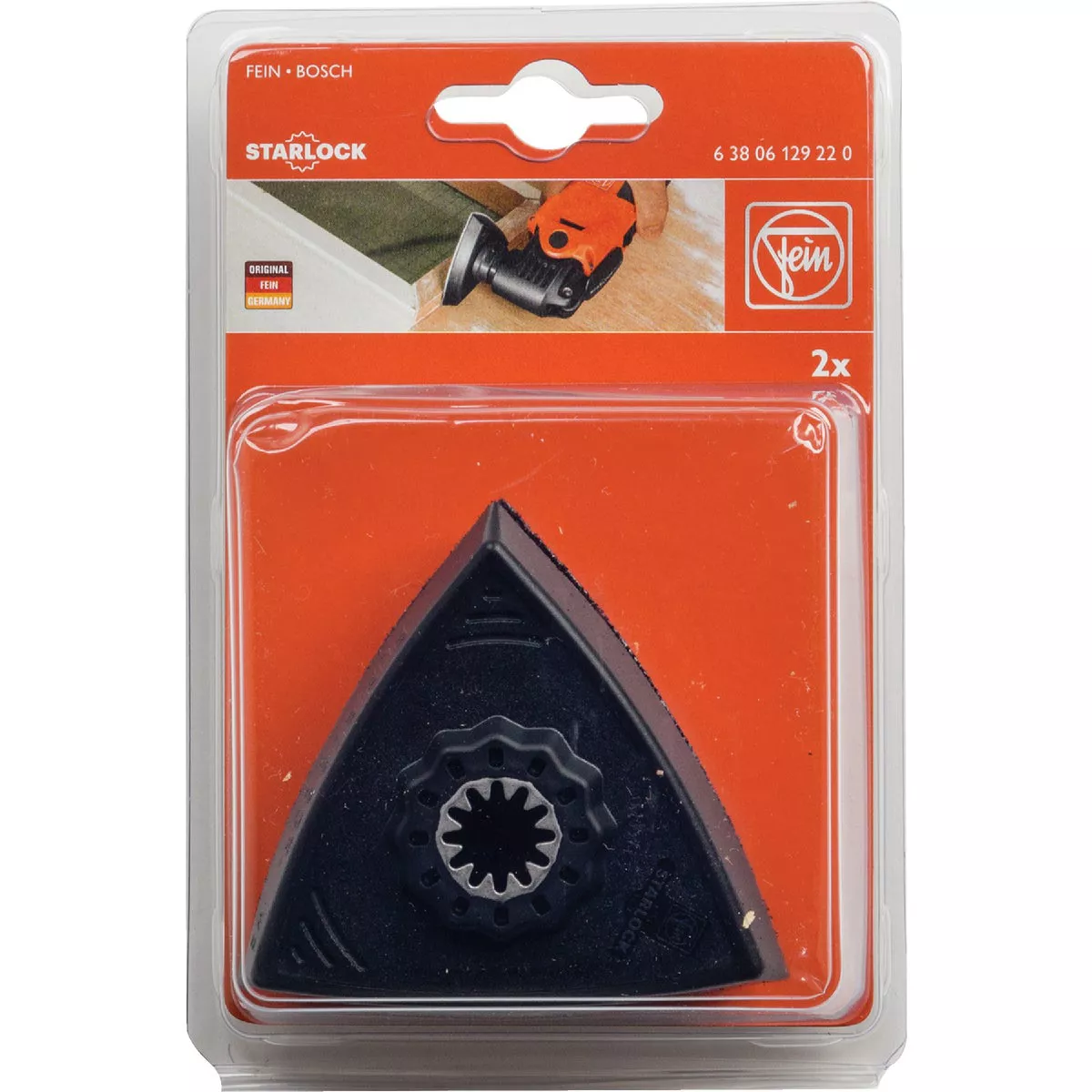 Fein Starlock Sanding Pad (2-Pack) - photo 2