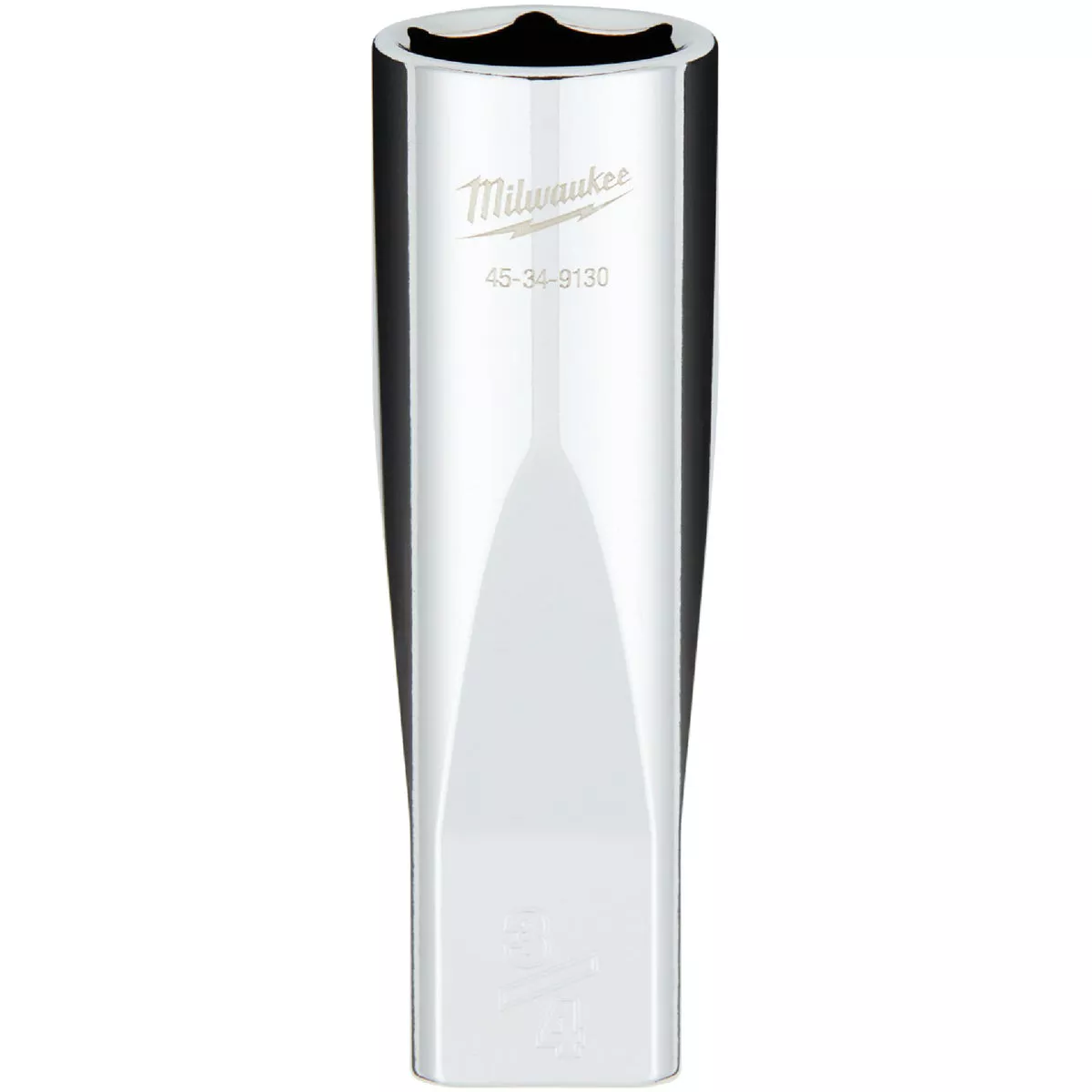 Milwaukee 1/2 In. Drive 3/4 In. 6-Point Deep Standard Socket with FOUR FLAT Sides