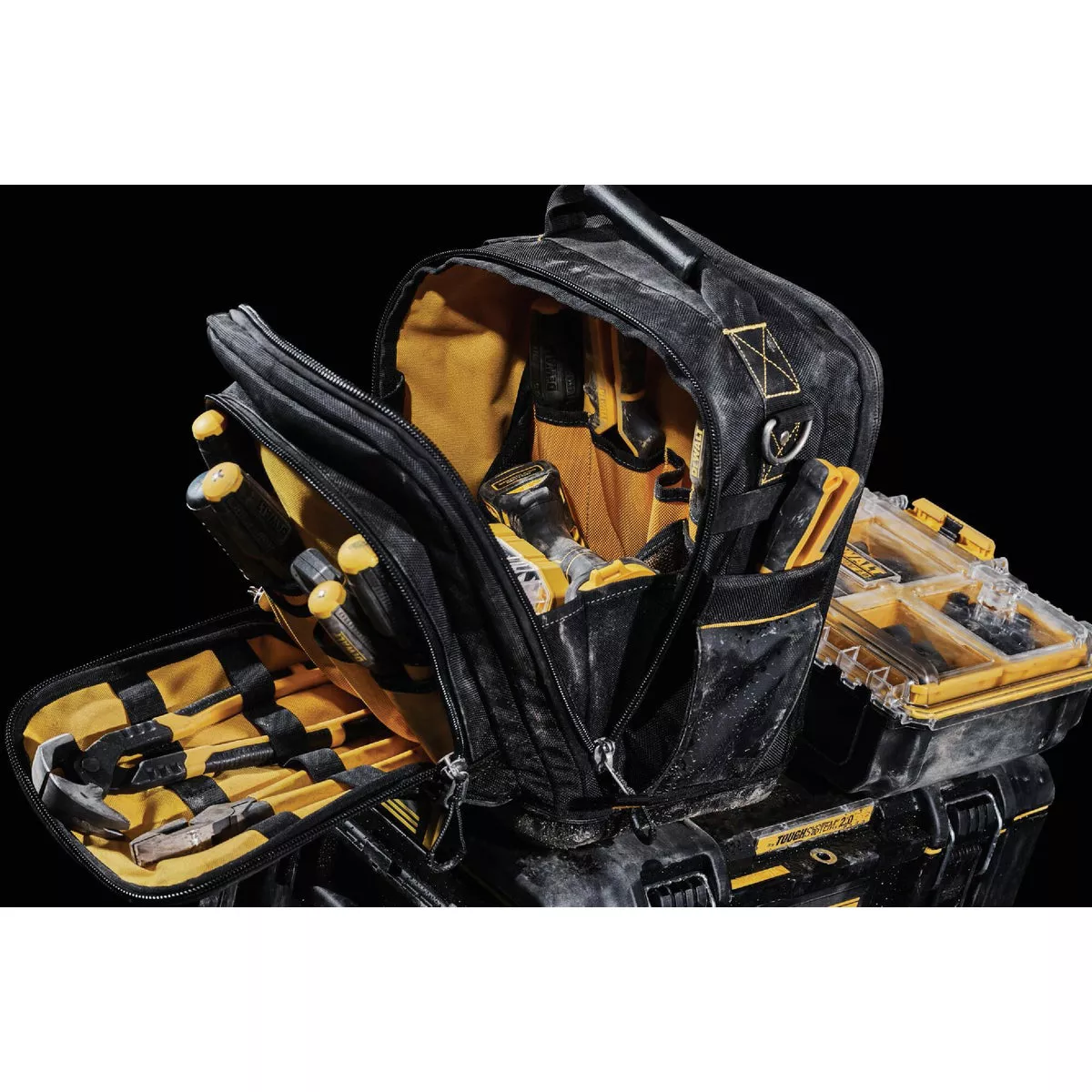 DEWALT ToughSystem 2.0 25-Pocket 15-1/4 In. Compact Backpack Tool Bag - photo 2