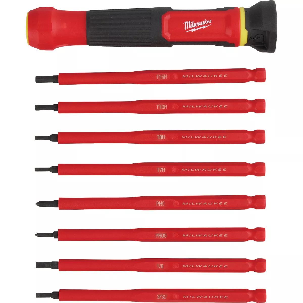 Milwaukee 8-In-1 1000V Insulated Precision Multi-Bit Screwdriver - photo 3