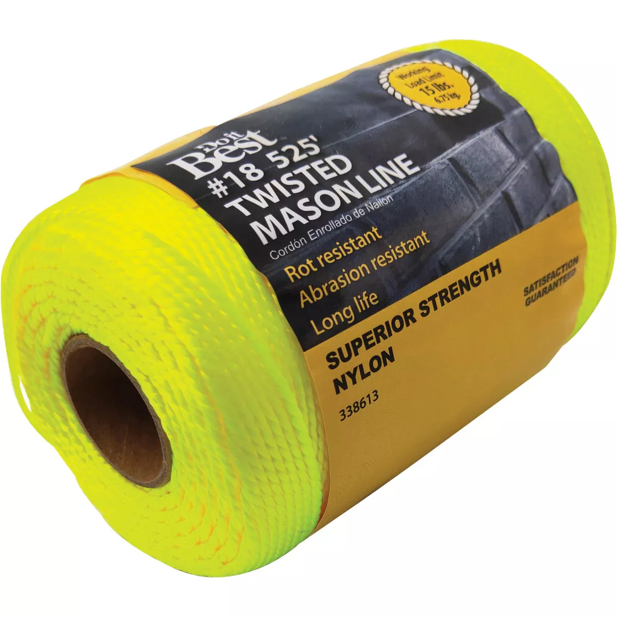 Do it Best 525 Ft. Fluorescent Yellow Twisted Nylon Mason Line - photo 2