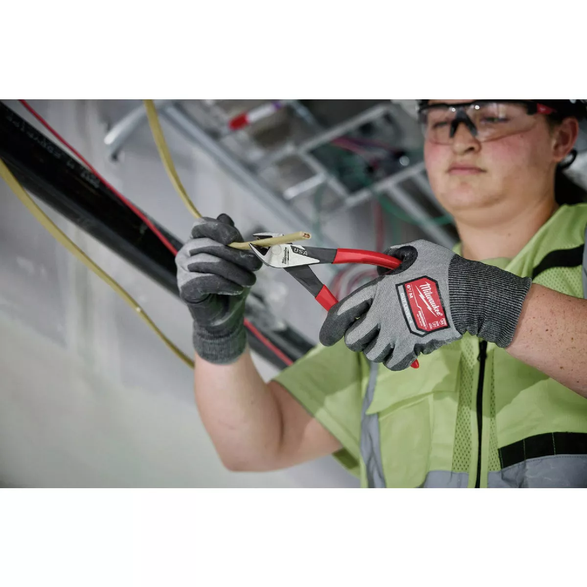 Milwaukee 6 In. Dipped Grip Diagonal Cutting Pliers - photo 6